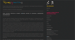Desktop Screenshot of programming-by-demonstration.org